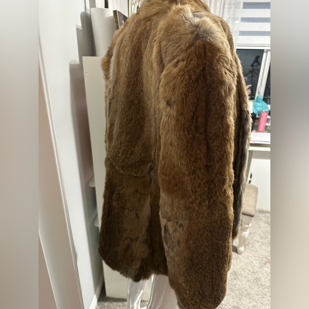 Opera Brown Fur Coat - Picture 8 of 11